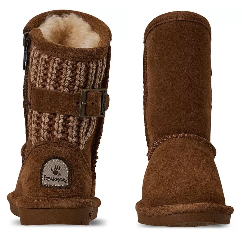 NEW BEARPAW Toddler Girls Boshie Boots - Picture 1 of 15